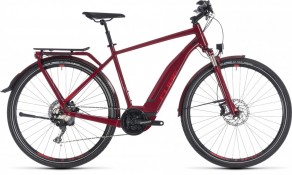 Cube Touring Hybrid EXC 500 darkred-red 2018 Electric Bikes Electric Bikes