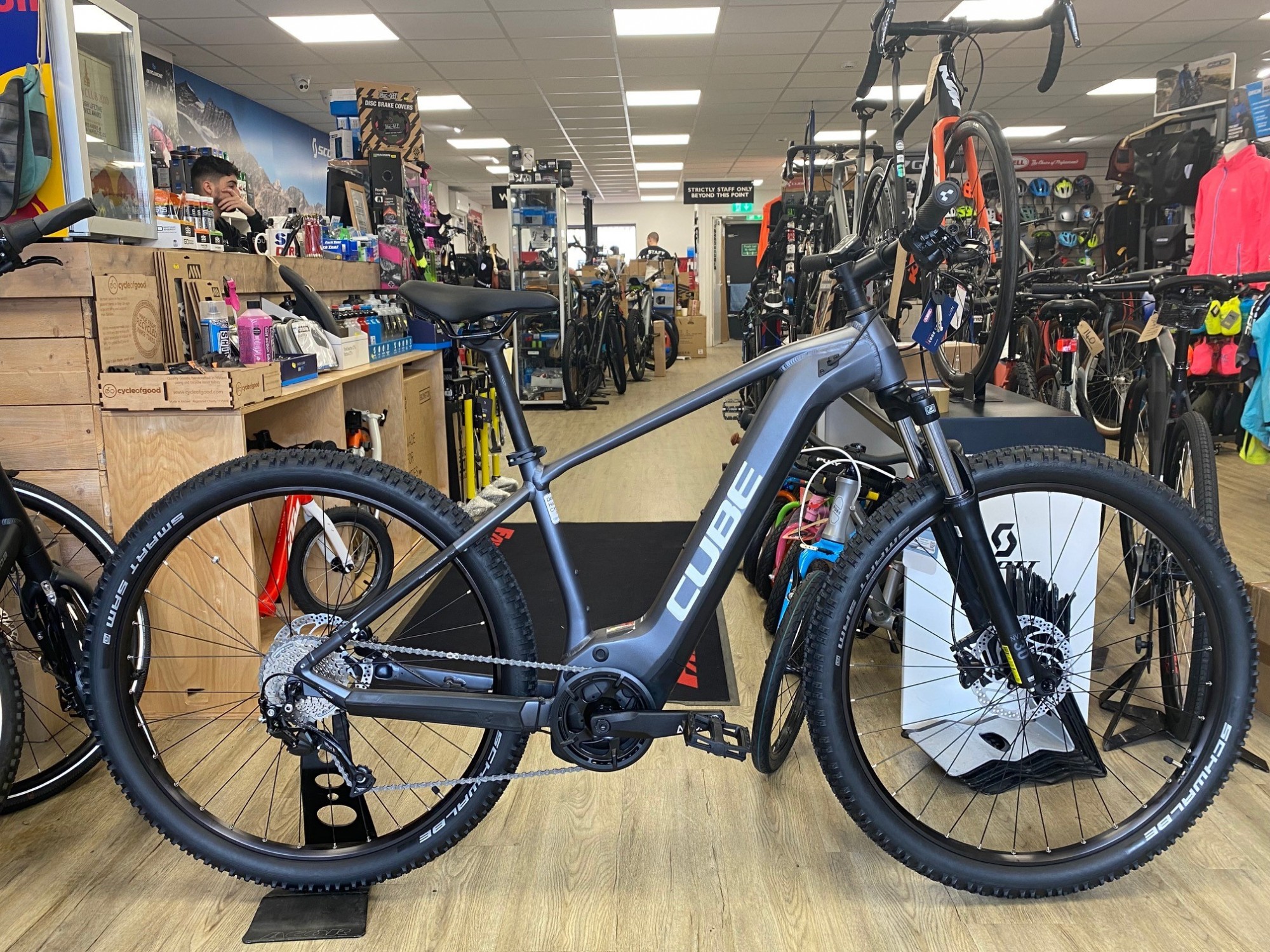 Cube Reaction Performance 500 2022 Electric Mountain Bike | Damian Harris Cycles | E-bike specialist, Cardiff UK