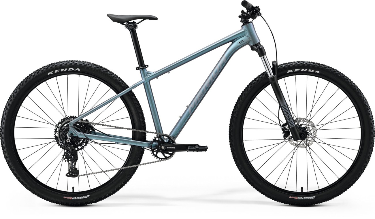 Merida Big Nine 80 - Silk Transparent Blue Silver - MY26 2026 Mountain Bike (click to zoom)