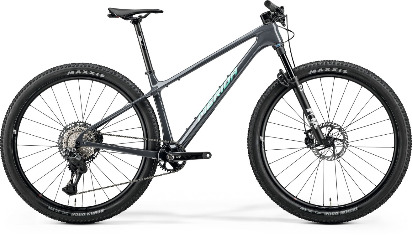 Merida Big Nine XT - Dark Grey Flash Teal - MY26 2026 Mountain Bike (click to zoom)