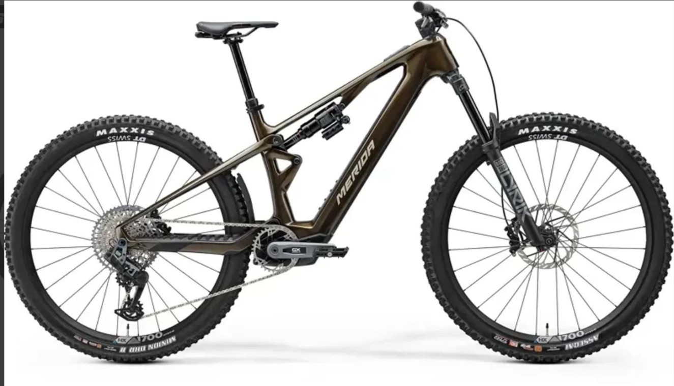 Merida eOne-Sixty SL 8000 2025 Electric Mountain Bike (click to zoom)