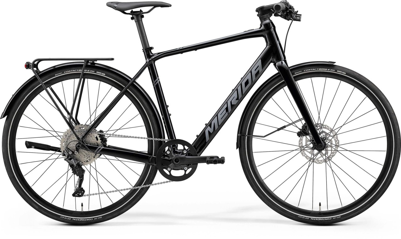 Merida ESpeeder 400 EQ  Hybrid Ebike - Black