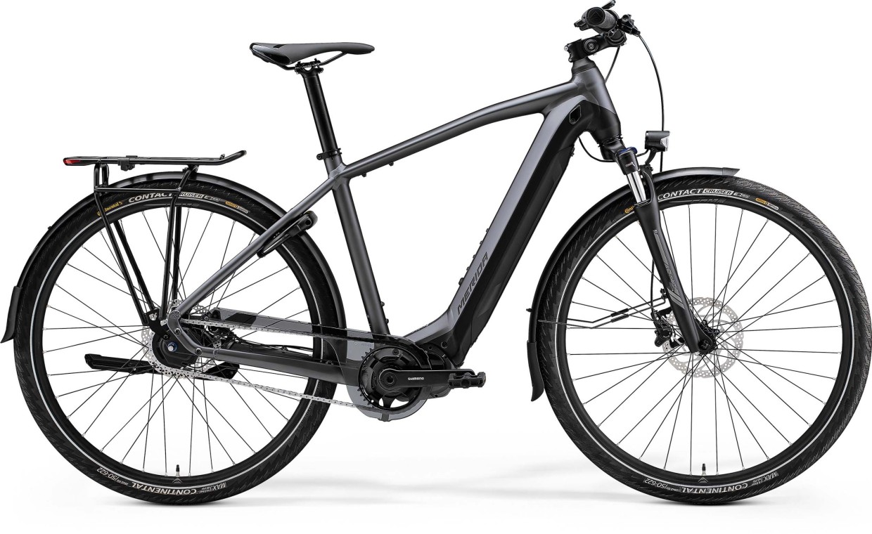 Merida ESpresso 700 EQ  Hybrid Ebike - Anthracite Black