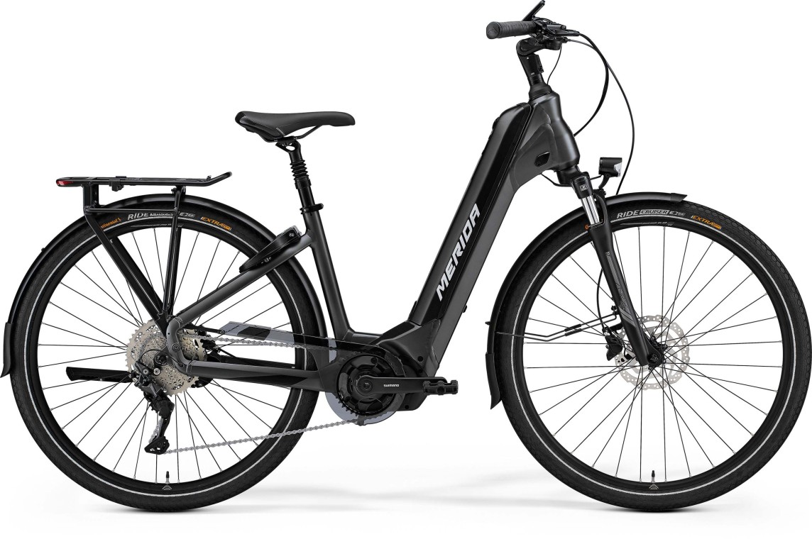 Merida ESpresso City 500 EQ Low-step Hybrid Ebike - Grey