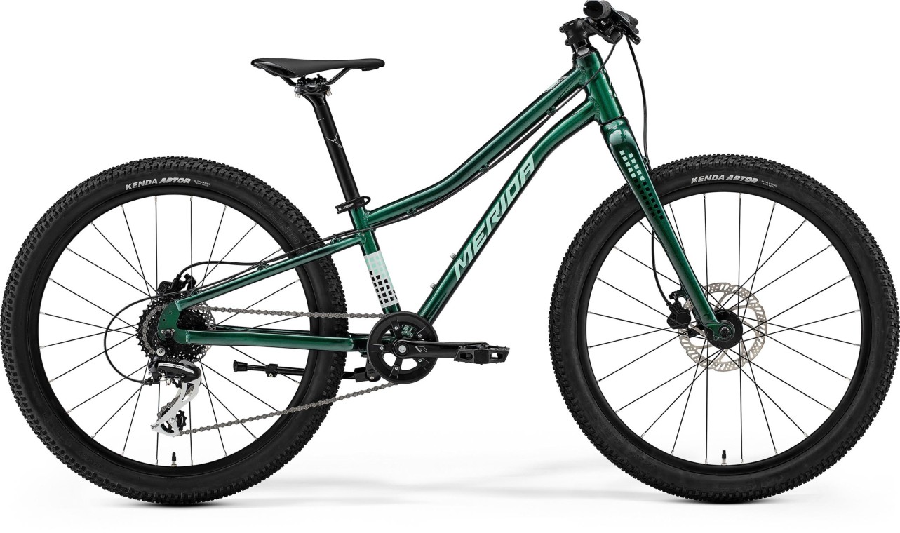 Merida Matts J.24+ Aluminium Mountain Bike, Green Turquoise Black 2025