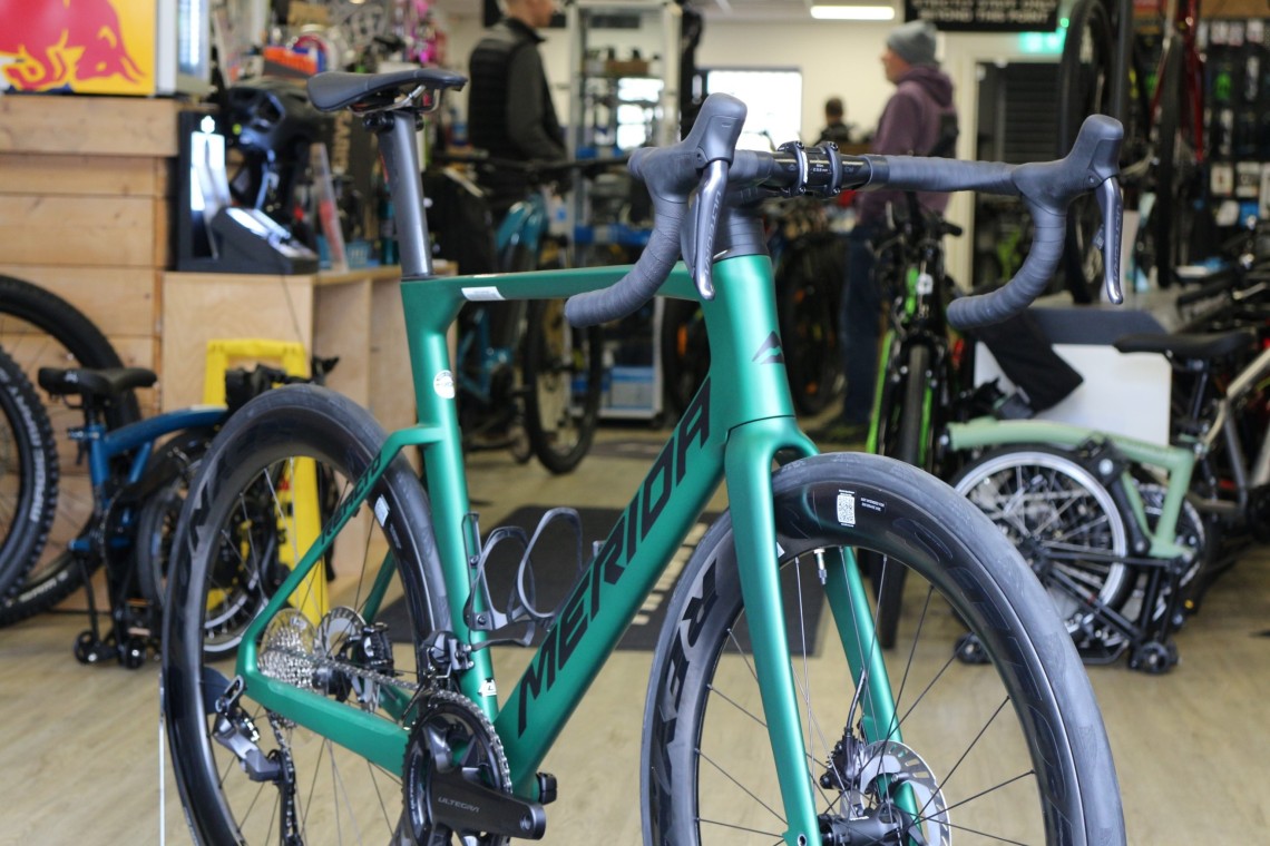 Merida Reacto 8000 2024 Road Bike Damian Harris Cycles E-bike  specialist, Cardiff UK