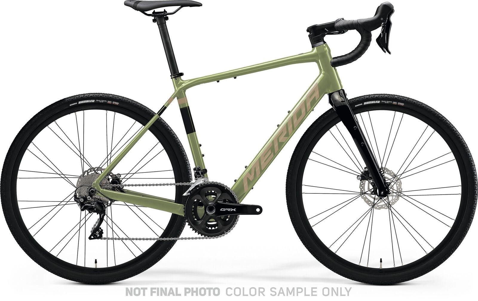 Merida eSilex 400 - Green-Brown 2026 Gravel | Damian Harris Cycles