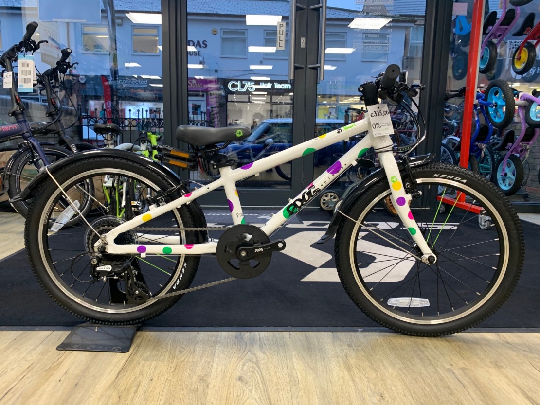 spotty frog bike