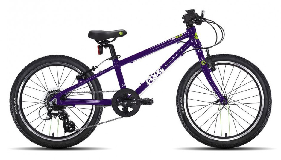 frog bike purple