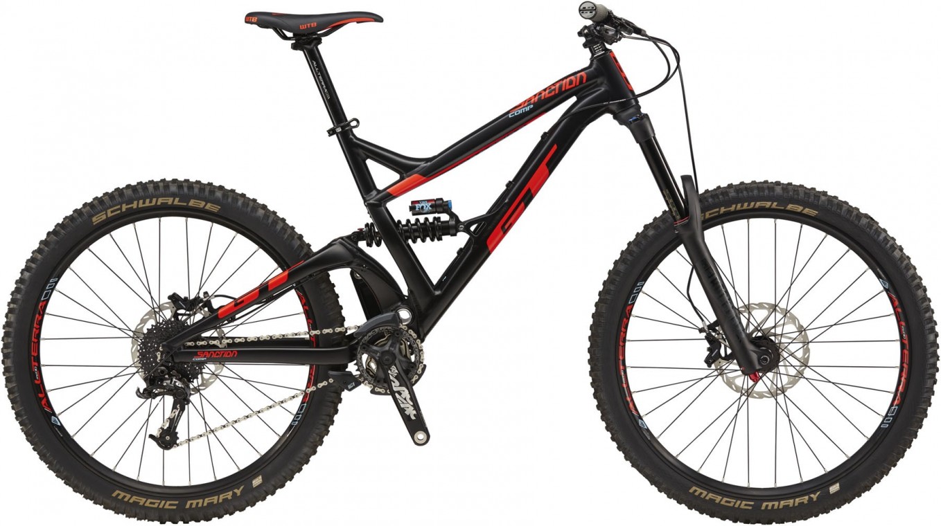 gt suspension mountain bike