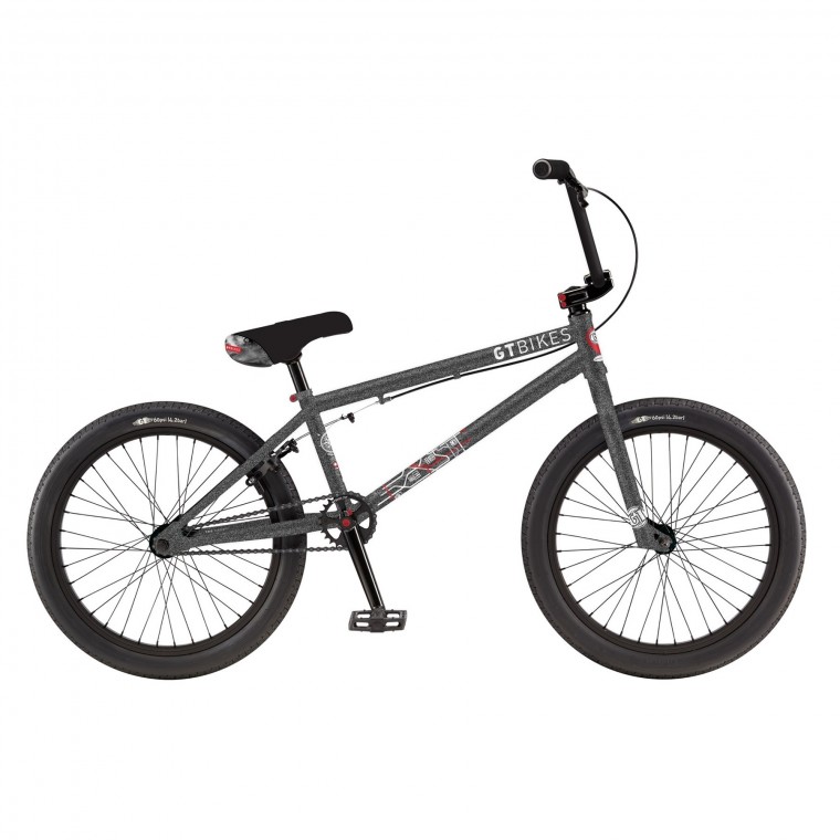 bmx bike silver