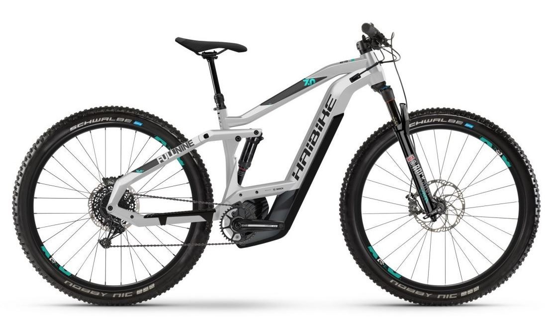 Haibike SDURO Fullnine 7.0 625 - 2020 Electric Bike (click to zoom)