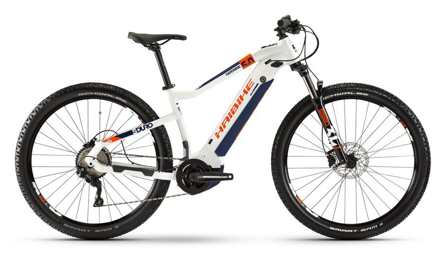 Haibike SDURO Hardnine 5.0 500 - 2020 Electric Bike (click to zoom)