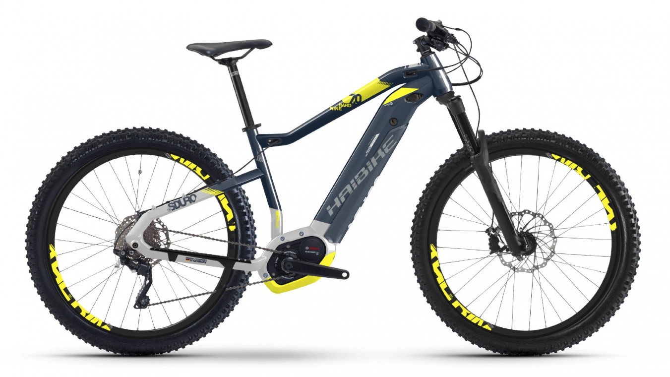 Haibike SDURO Hardnine 7.0 - 2018 Electric Bike (click to zoom)