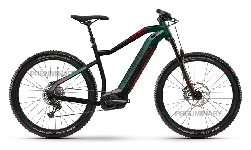 Haibike SDURO Hardseven 8.0 500 - 2020 Electric Bike (click to zoom)
