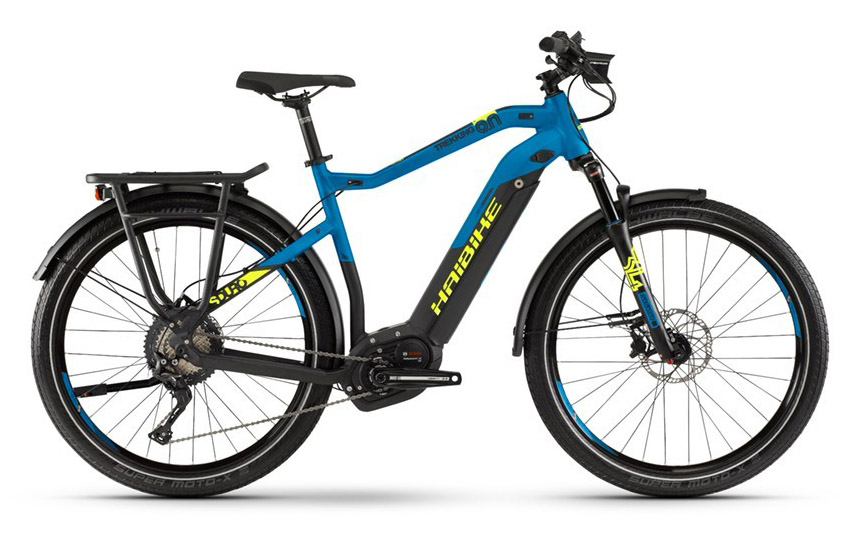 Haibike SDURO Trekking 9.0 Mens - Bosch 2019 Electric Bike (click to zoom)