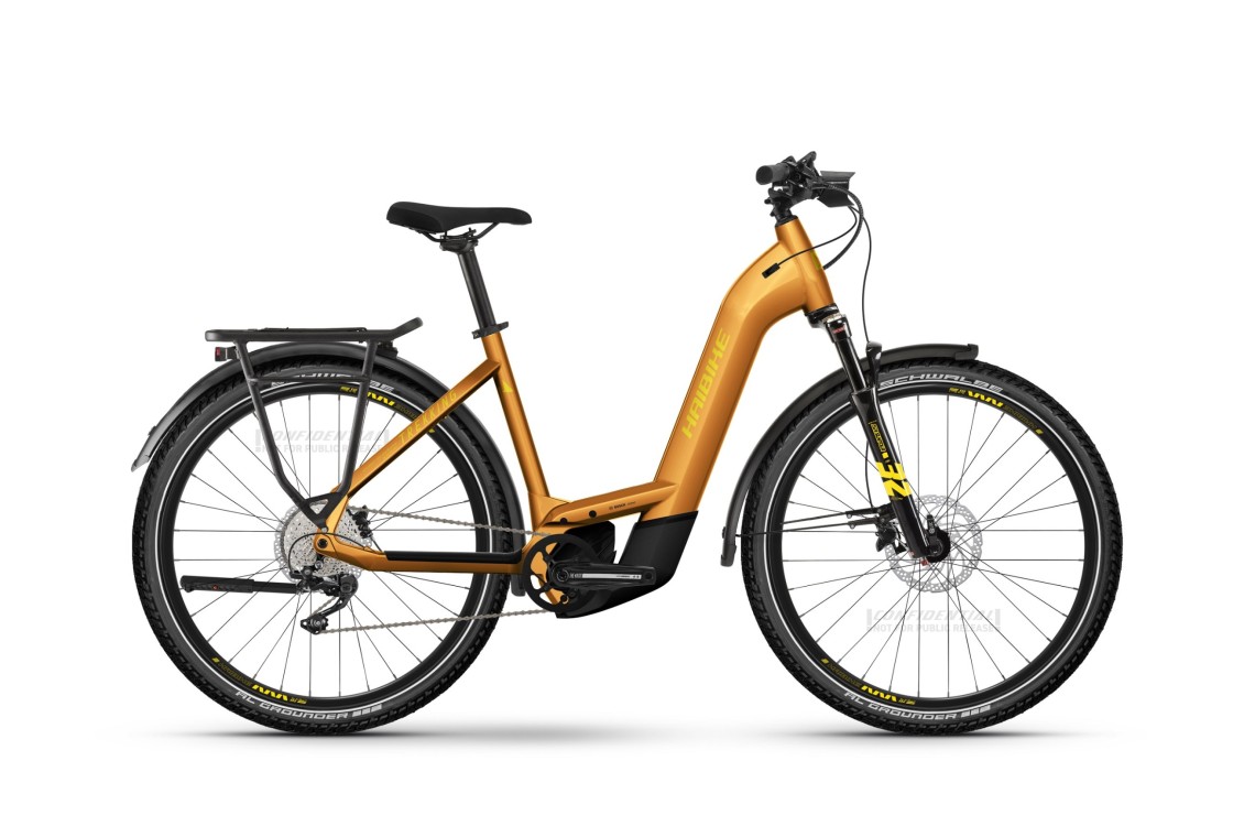 Haibike Trekking 8.0 Low Step - Electric Hybrid Bike 2023