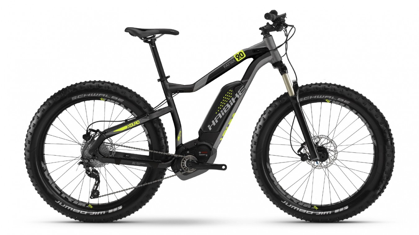 Haibike XDURO FatSix 9.0 - Electric Mountain Bike 2018 Electric Bike (click to zoom)