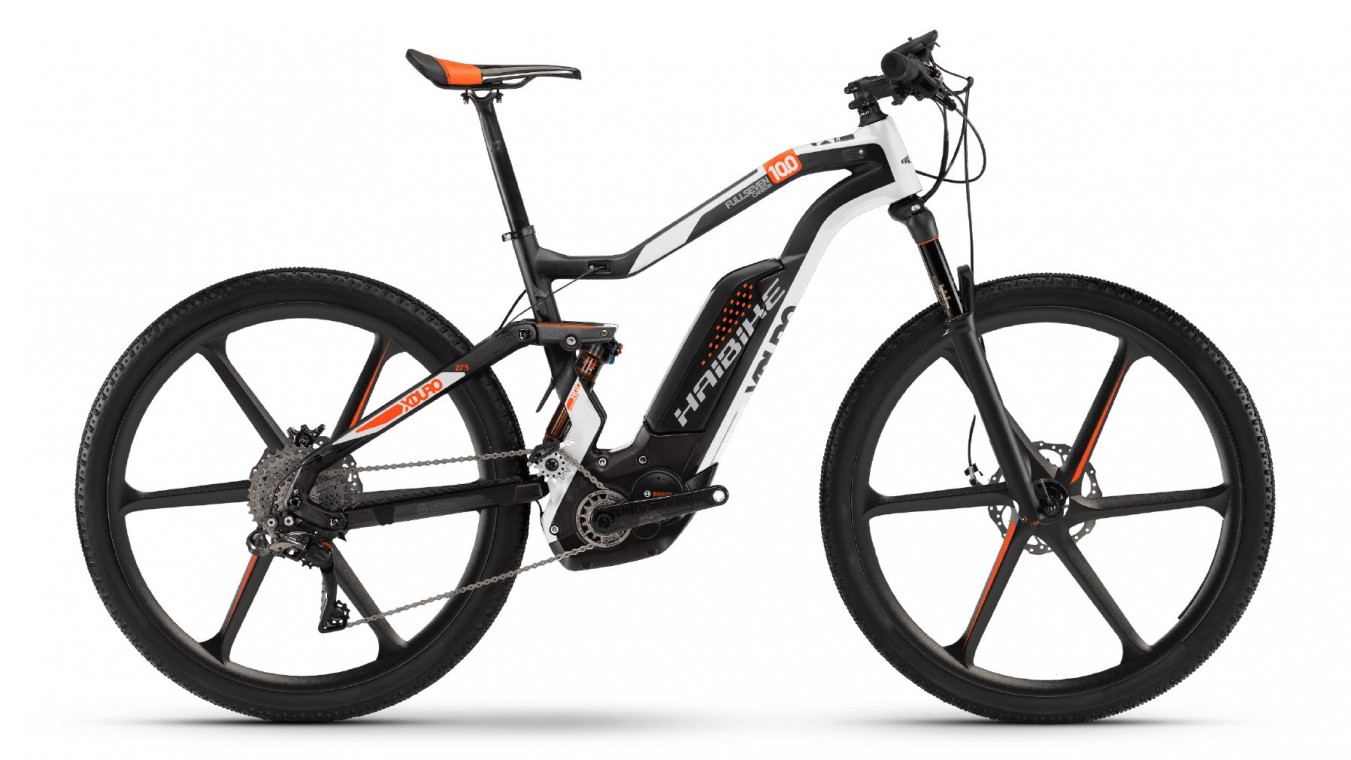 Haibike XDURO Fullseven Carbon 10.0 - Bosch CX 2018 Electric Bike (click to zoom)