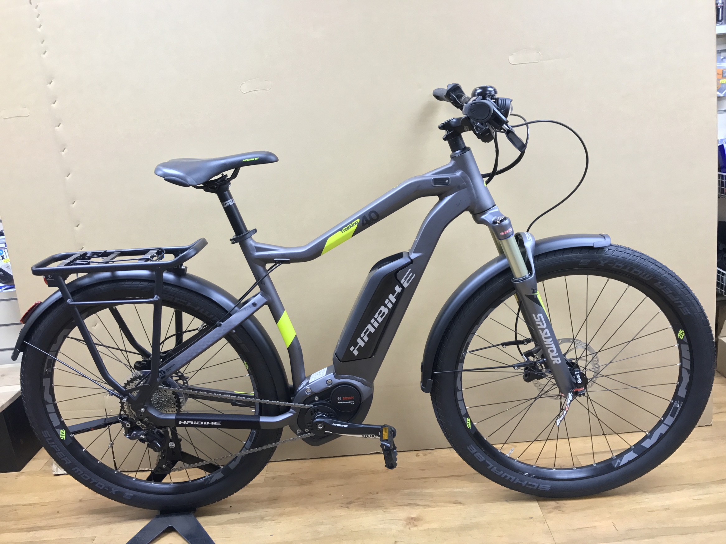 Haibike XDURO Trekking 4.0 500 2017 Electric Bike Damian Harris