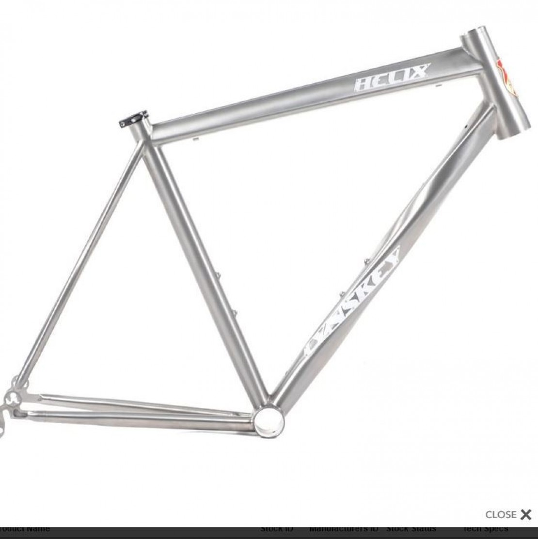 Lynskey Helix Pro Titanium Road Frame 2016 Frame, Road Damian Harris