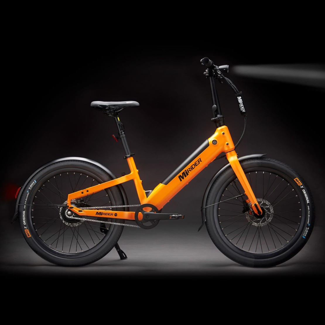 MiRider 24 COMPACT STEP THROUGH ELECTRIC BIKE 2026 Folding Bike  (click to zoom)
