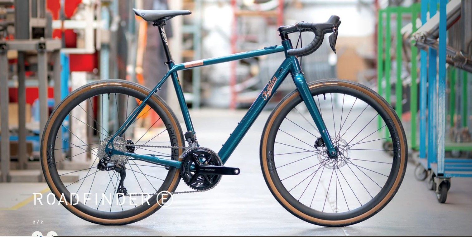 Pashley Bikes RoadFinder E 105 Mechanical 2025 Electric Road Bike (click to zoom)