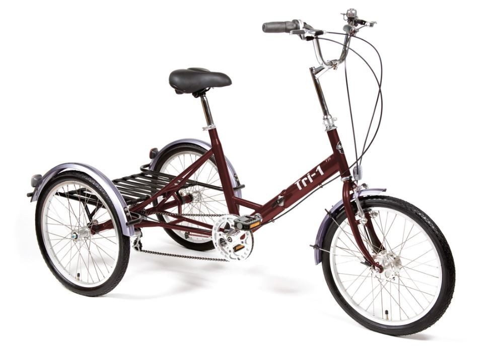 Pashley Bikes Tri-1 7-Speed - Folding Tricycle
