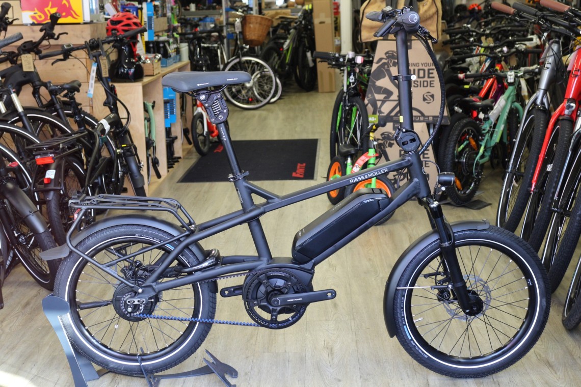Riese Und Muller Tinker2 Vario Black Matt - Compact Electric Bike