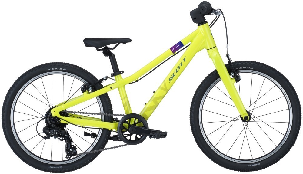Scott Contrail 200 20-inch Kids Bike - Sulphur Green 2025 Mountain Bike (click to zoom)