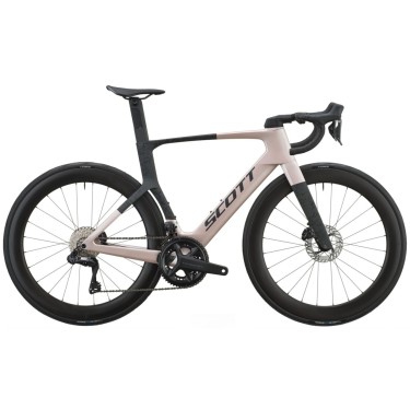 Scott Foil RC 10  - Champagne Pink-Carbon Black 2027 Road Bike Road Bike