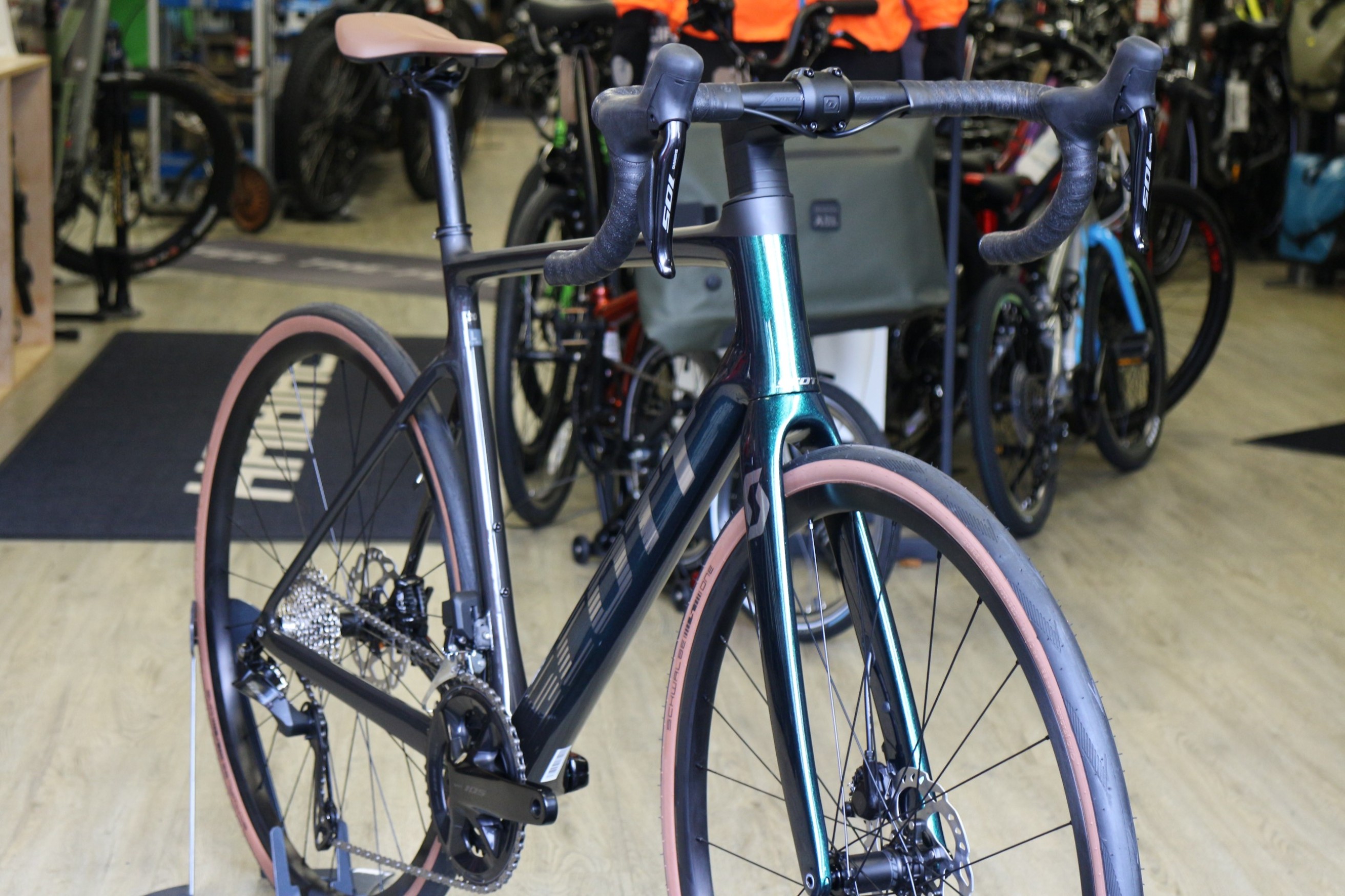 Scott Addict 20 Blue 2023 Road Bike | Damian Harris Cycles