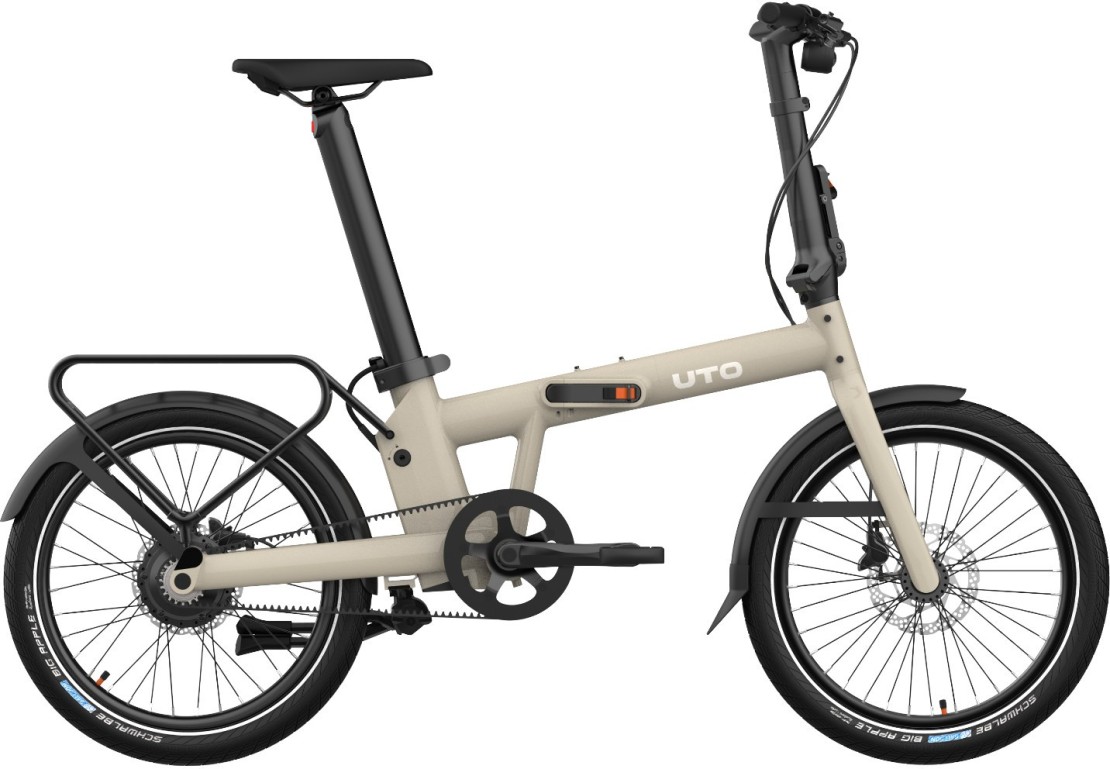 UTO Afternoon PRO20 Electric With Belt Drive & A 2026 Folding Bike Electric  (click to zoom)