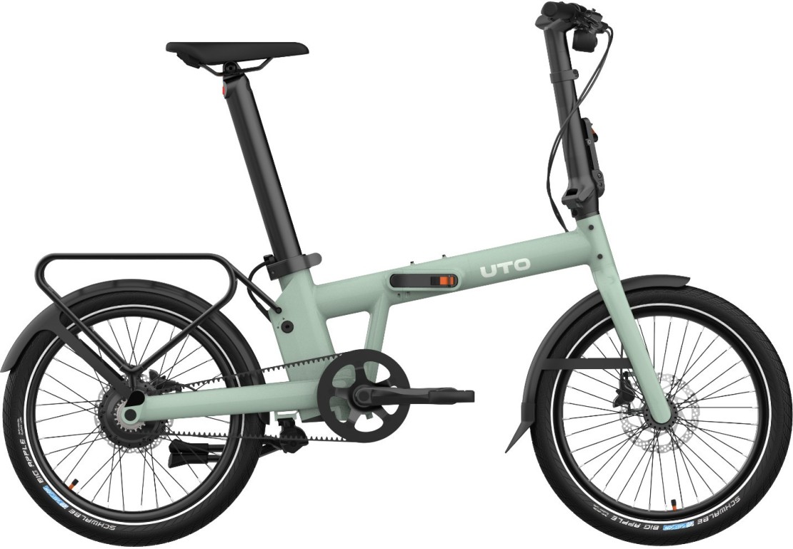 UTO Afternoon PRO20 Electric With Belt Drive & A 2026 Folding Bike Electric  (click to zoom)