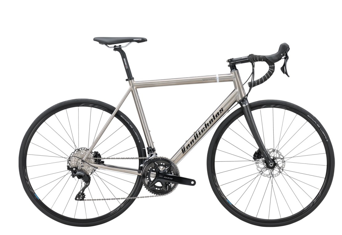 Van Nicholas Ventus Shimano 105 R7100 2x12spd - Titanium Road Bike