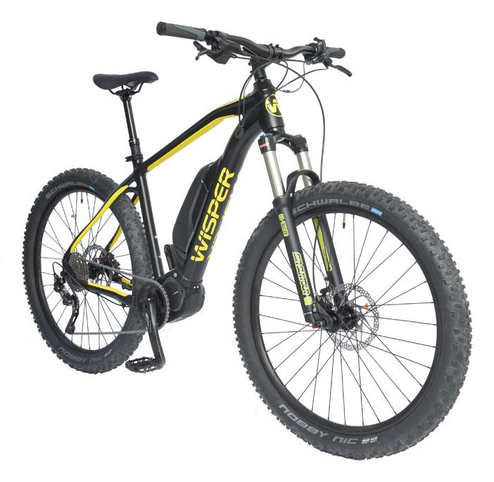 Wisper Wolf Alloy - 2018 Electric Bike (click to zoom)