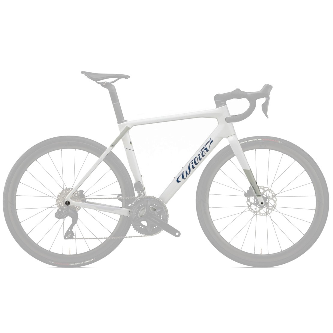 Wilier Granturismo SL White Frameset 2025 Road Frame  (click to zoom)