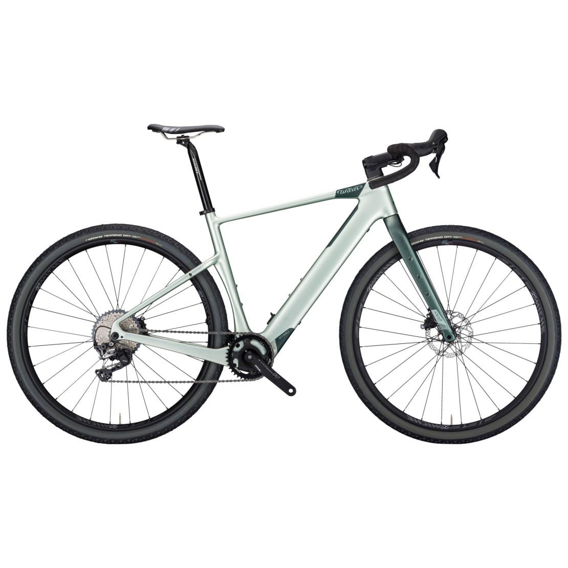 Wilier Triestina Adlar Hybrid Shimano GRX 12V + Miche 966h 2025 Electric Road Bike (click to zoom)