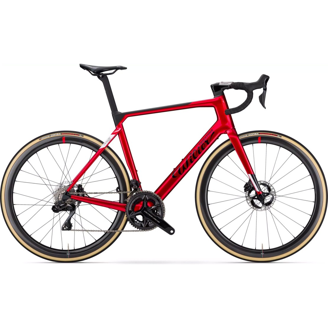 Wilier Triestina Filante Hybrid Shimano 105 + HY-NDR28AC 2025 Electric Road Bike (click to zoom)