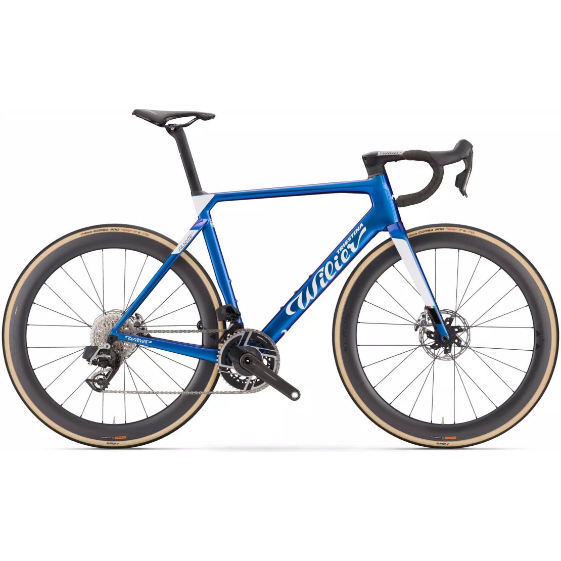 Wilier Triestina Filante SLR Disc Shimano Ultegra R8170 Di2 + Kleos 50 2025 Road Bike (click to zoom)