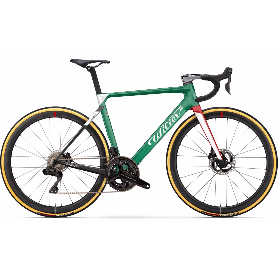 Wilier Triestina Filante SLR Disc Shimano Ultegra R8170 Di2 + Kleos 50 2025 Road Bike (click to zoom)